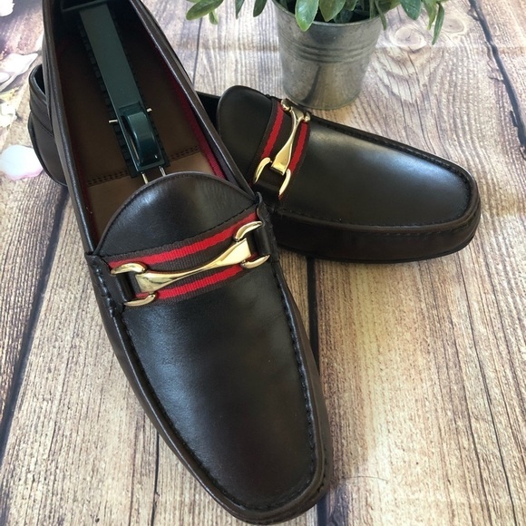 New-2-u One Wear Brown Aldo Men Loafers 👞 - Picture 1 of 4